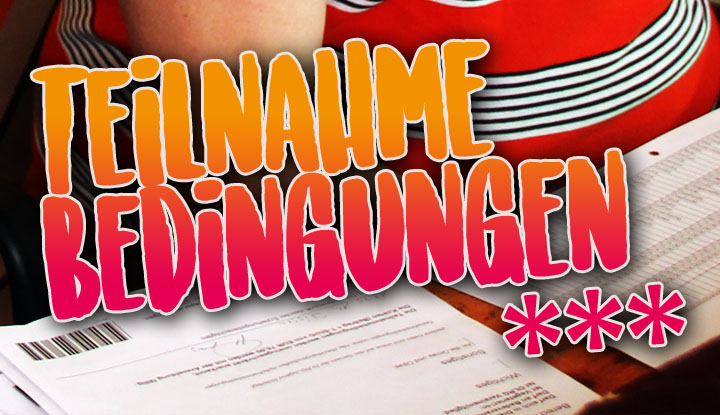 Teilnahmebedingungen